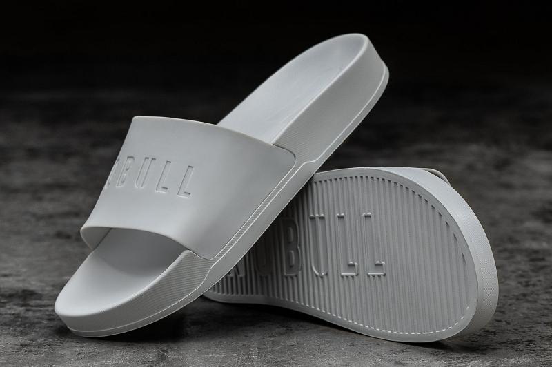 Men's Nobull Arctic Slides Grey | SG H2140A